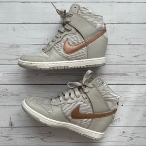 Nike Dunk Ski Hi wedge sneakers